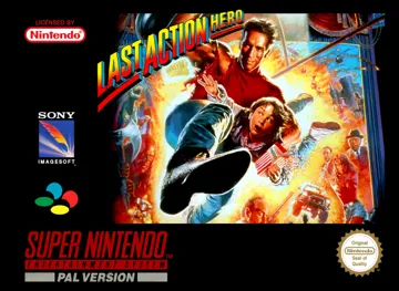 Last Action Hero (Europe) box cover front